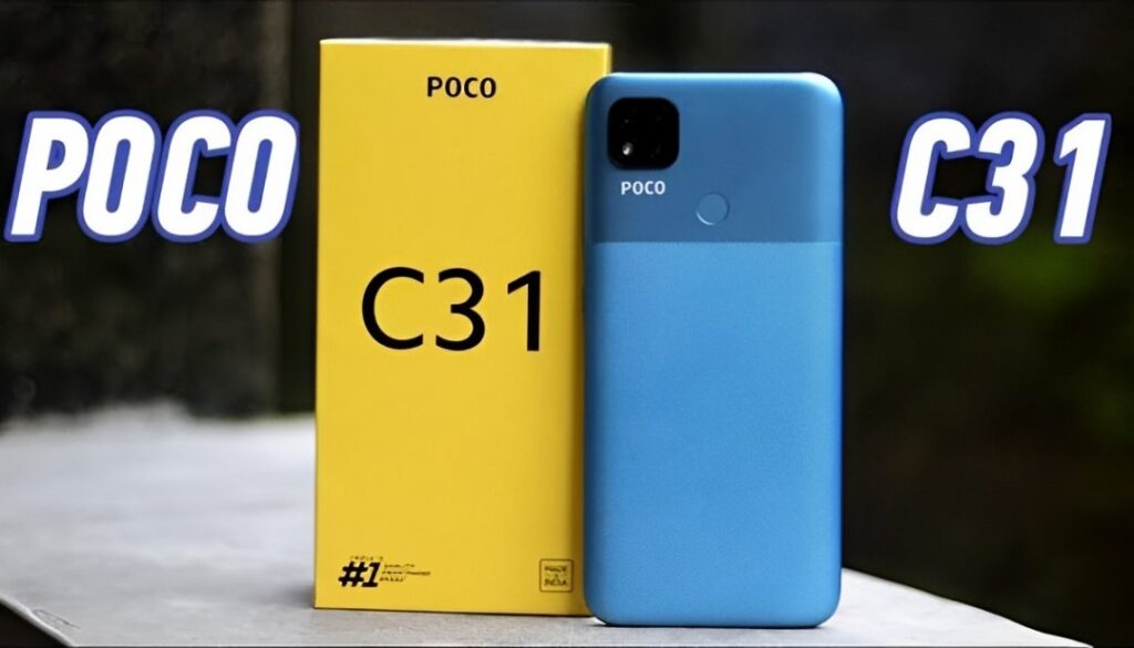 POCO C31 Camera